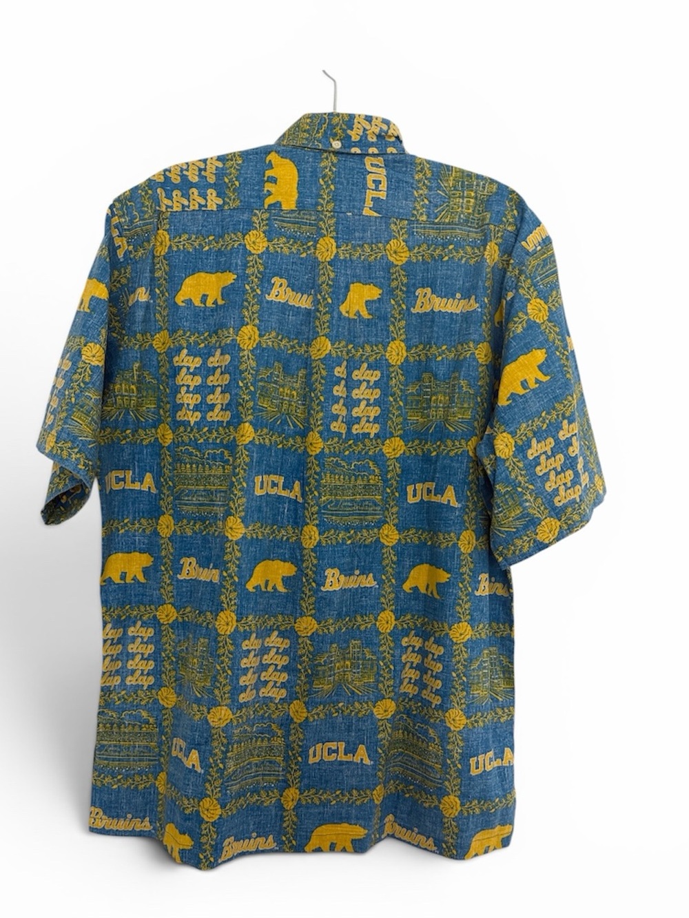Reyn Spooner UCLA Blue and Yellow Bruins  Shirt - Picture 4 of 5